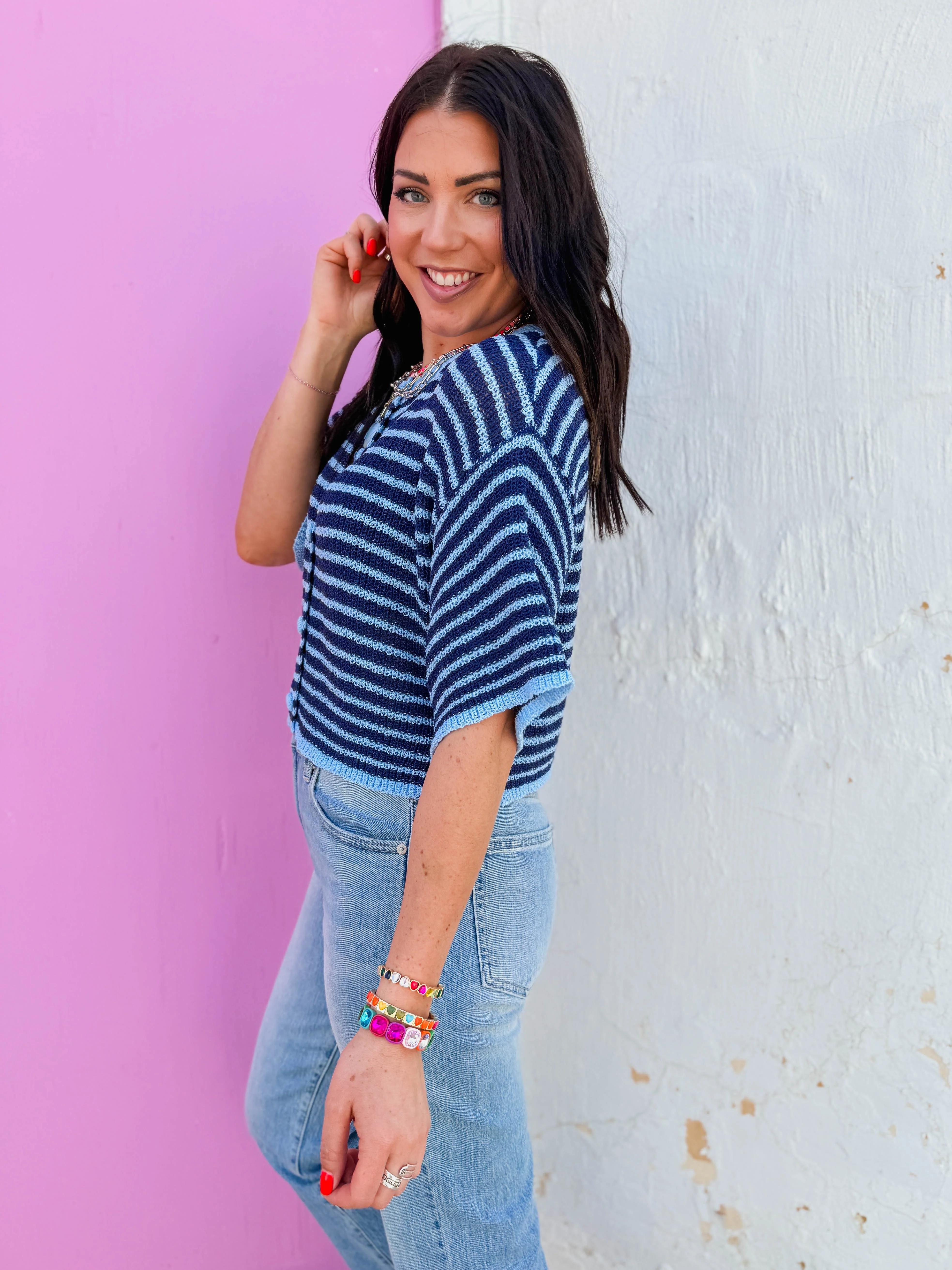 Lilly Embroidered Denim Shorts - Image 7