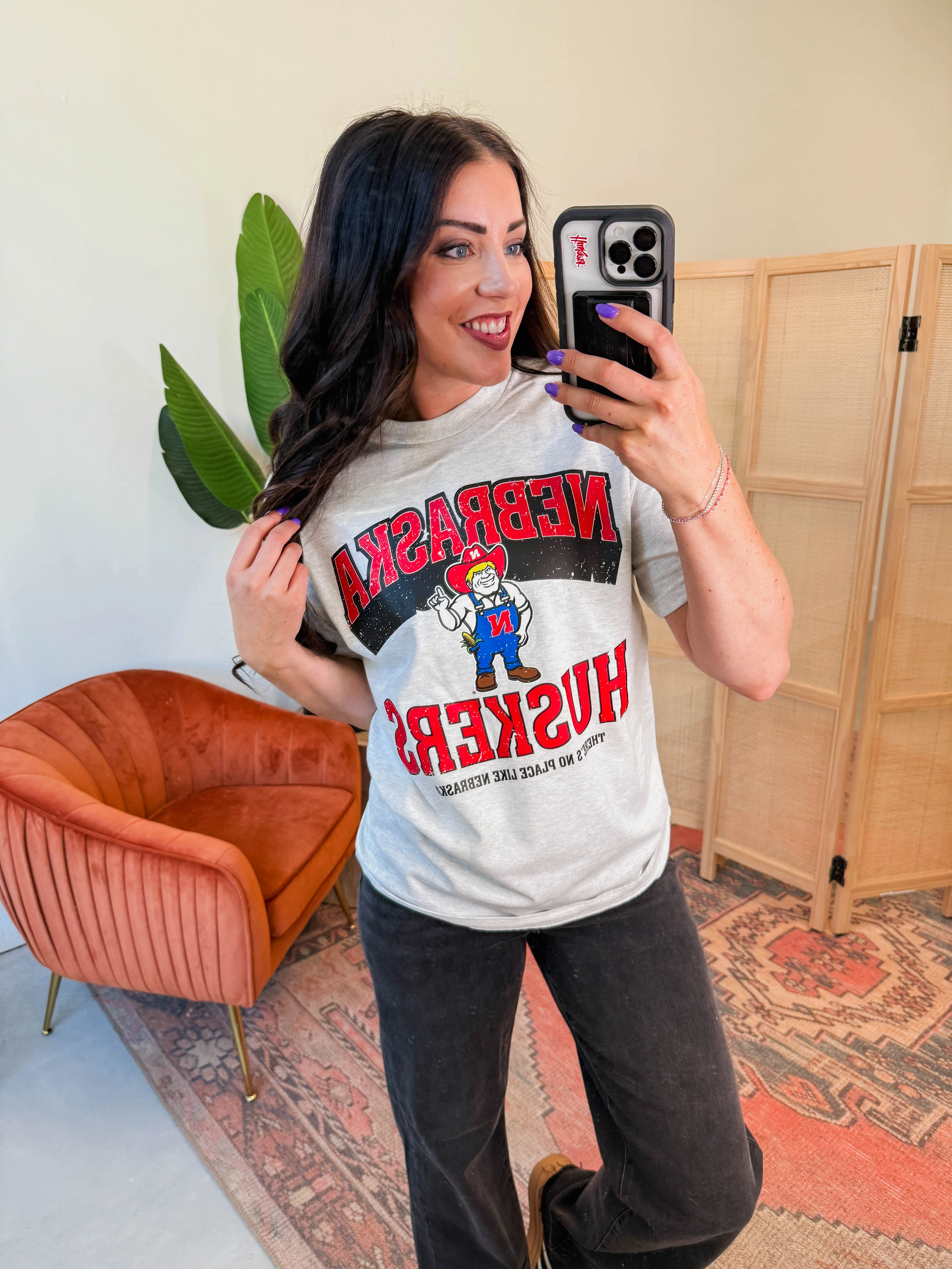 Nebraska Cornhuskers Banner Herbie Tee - Image 14