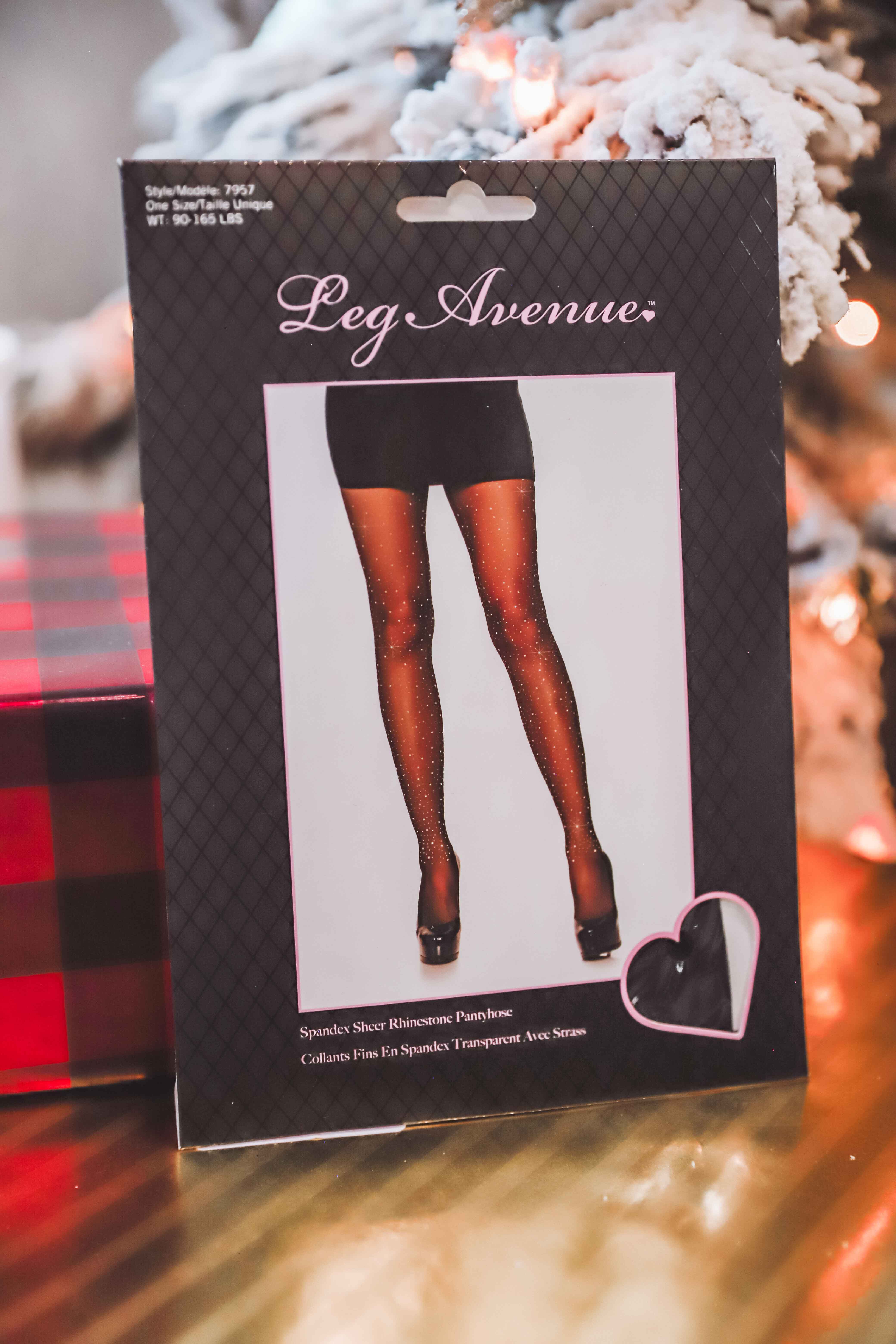 Petra Sheer Rhinestone Tights - Image 3